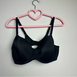 Fantasie Black Underwire Bra with Wide Straps